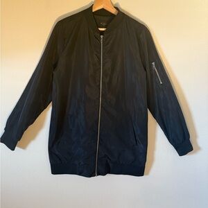 BE COOL Women's Black Bomber Jacket